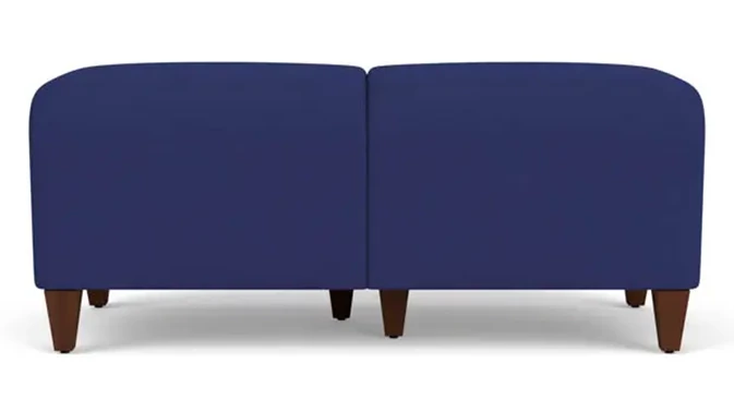 Open House Cobalt Upholstery / Walnut Finish