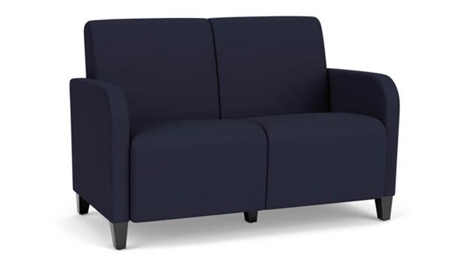 Open House Navy Upholstery / Black Finish