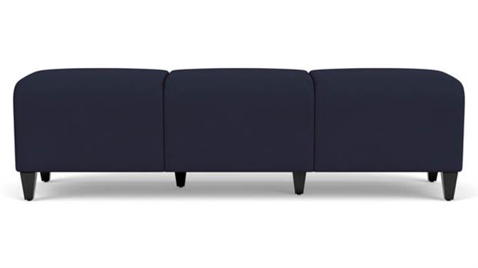 Open House Navy Upholstery / Black Finish