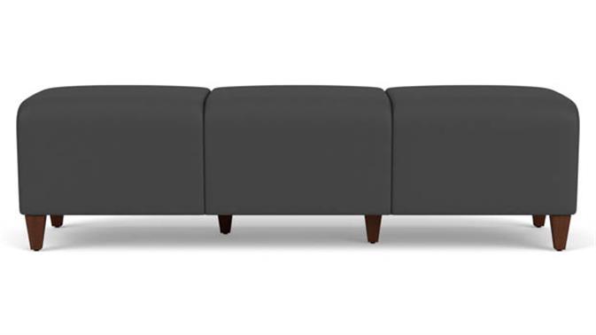 Dillon Graphite Upholstery / Walnut Finish