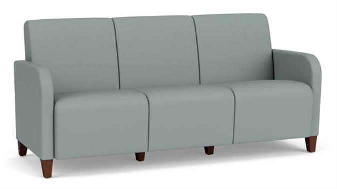 Dillon Lucid Upholstery / Walnut Finish