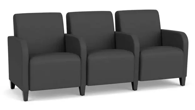 Dillon Graphite Upholstery / Black Finish