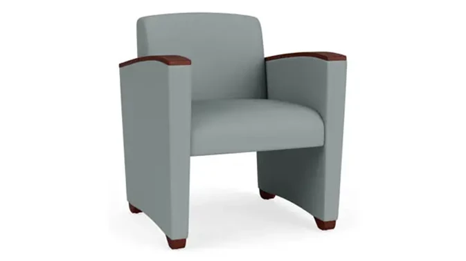 Lucid Dillon Polyurethane / Wood Legs, Mahogany