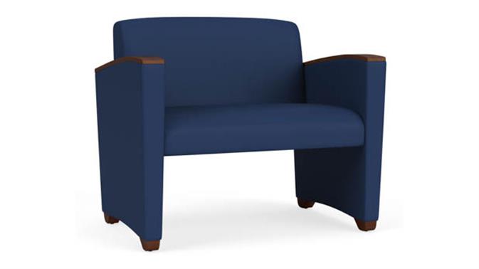 Ocean Dillon Polyurethane / Wood Legs, Walnut