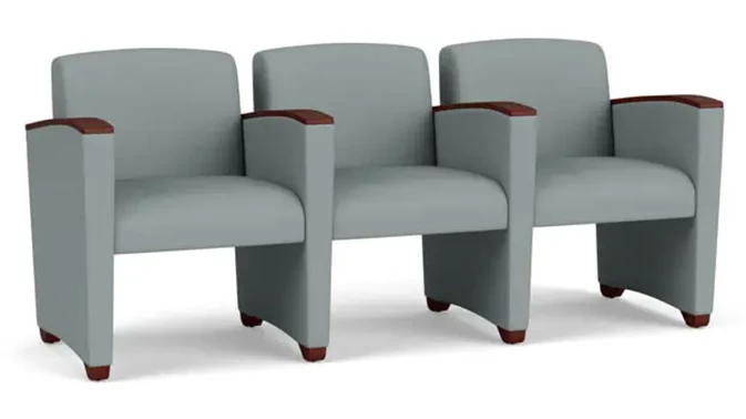 Lucid Dillon Polyurethane / Wood Legs, Mahogany