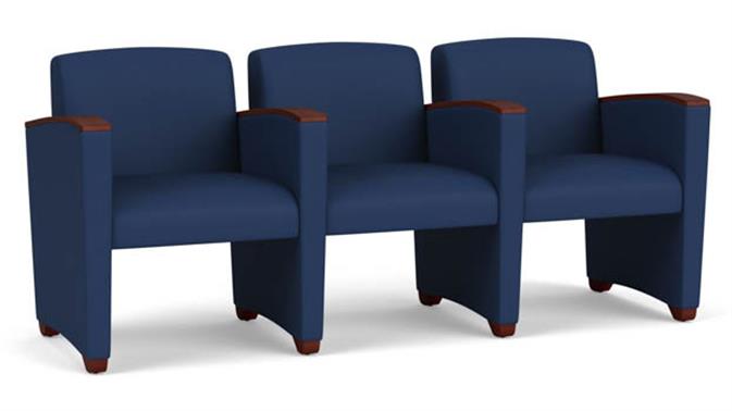 Ocean Dillon Polyurethane / Wood Legs, Mahogany