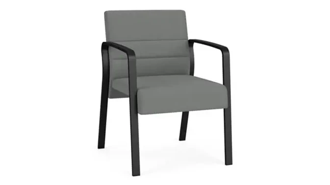 Asteroid Open House Fabric / Black Steel Finish