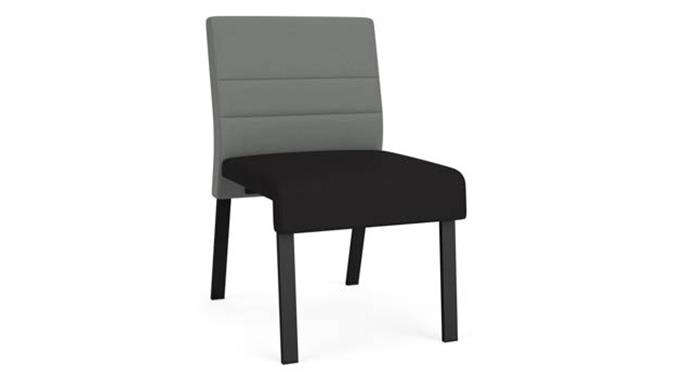 Asteroid Open House Fabric / Black Open House Fabric / Black Steel Finish