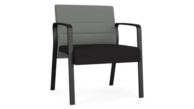 Asteroid Open House Fabric / Black Open House Fabric / Black Steel Finish