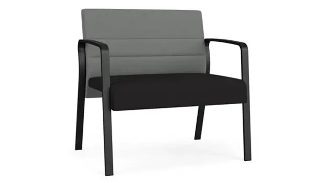 Asteroid Open House Fabric / Black Open House Fabric / Black Steel Finish