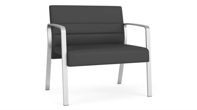 Graphite Dillon Polyurethane / Silver Finish