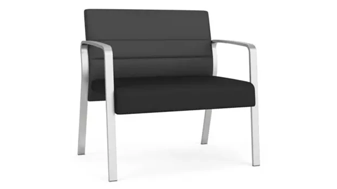 Graphite Dillon Polyurethane / Black Dillon Polyurethane / Silver Finish