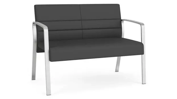 Graphite Dillon Polyurethane / Silver Finish