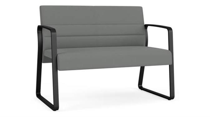 Asteroid Open House Fabric / Black Steel Finish
