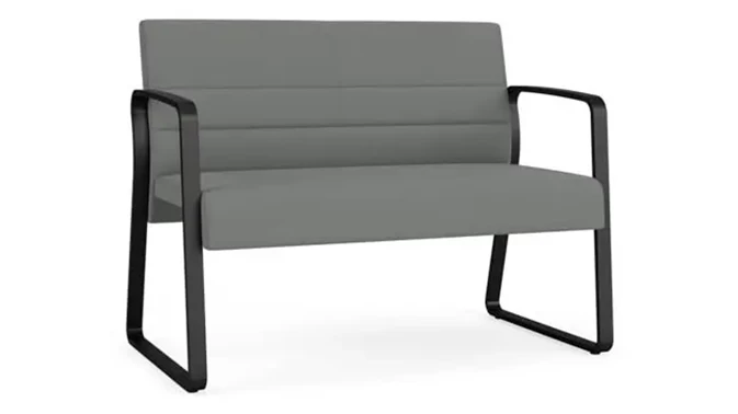 Asteroid Open House Fabric / Black Steel Finish