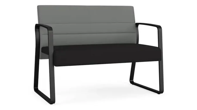 Asteroid Open House Fabric / Black Open House Fabric / Black Steel Finish