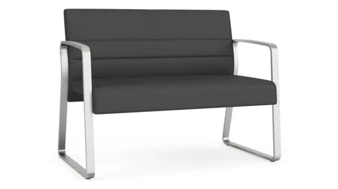 Graphite Dillon Polyurethane / Silver Finish