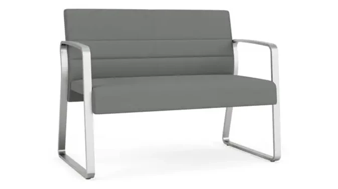 Asteroid Open House Fabric / Silver Finish