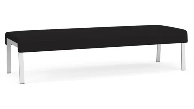 Black Open House Fabric / Silver Finish