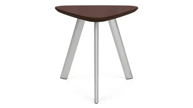 Silver Frame / Cocoa Walnut Tabletop