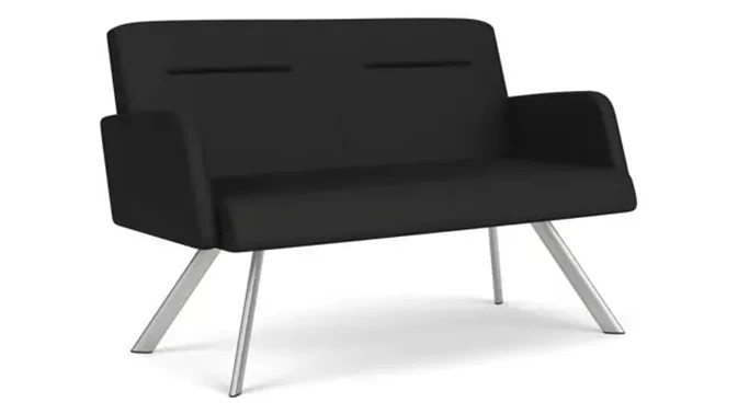 Dillon Black / Silver Frame