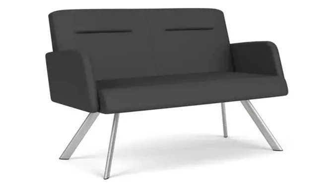 Dillon Graphite / Silver Frame