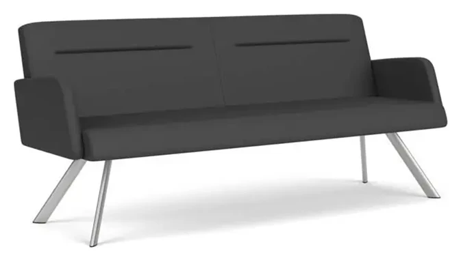 Dillon Graphite / Silver Frame