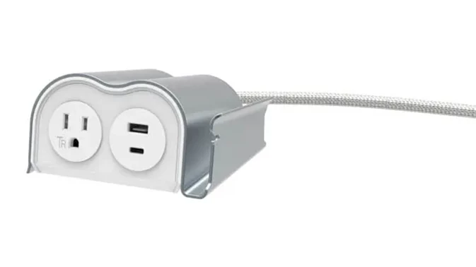 White / Silver Housing