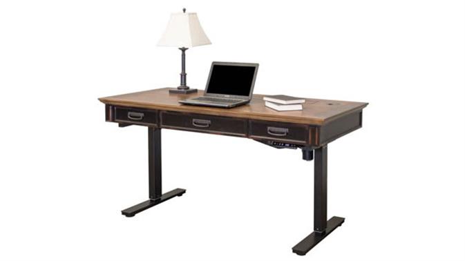 Black Two-Tone Finish / Plank Top