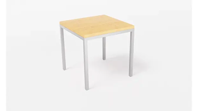 Cognac / Silver Legs