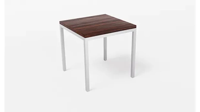 Colombian Walnut / Silver Legs