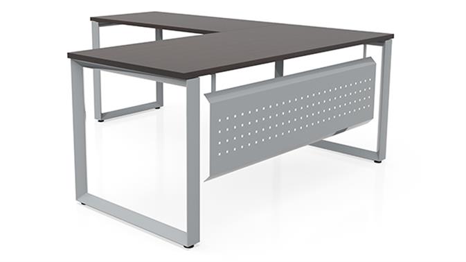 Espresso / Silver Legs