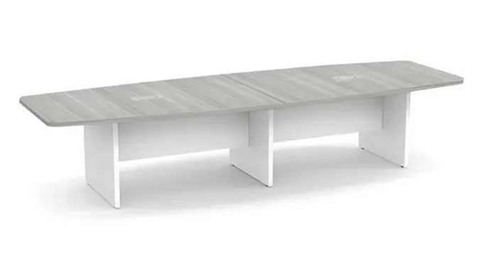 Silver Birch Top / White Base