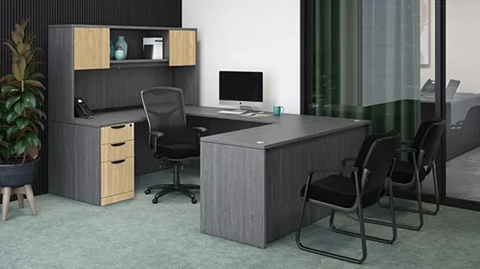 Newport Gray / Aspen Doors-Pedestals