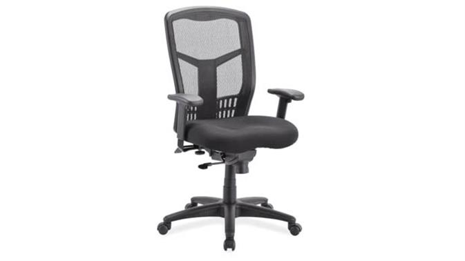 Black Fabric Seat