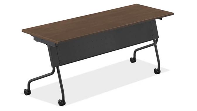 Modern Walnut / Black Legs