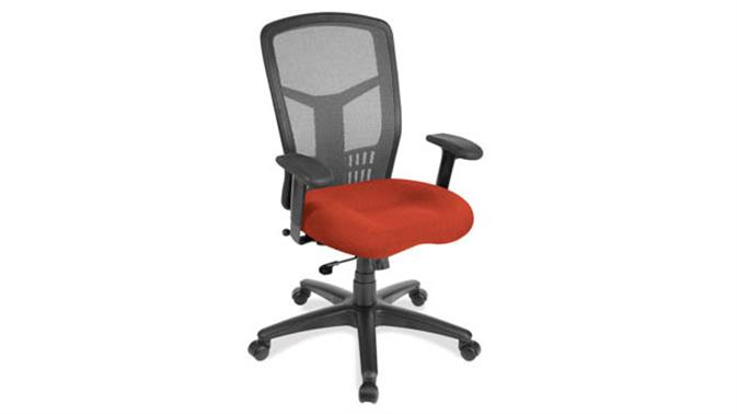 Red Fabric Seat