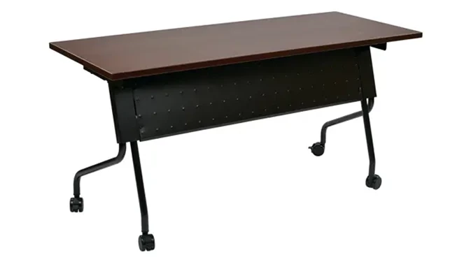 Mahogany Top / Black Base