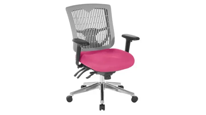 Pink Mesh Seat