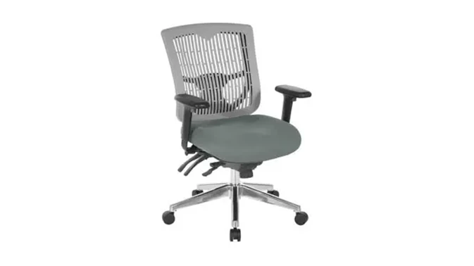 Grey Mesh Seat