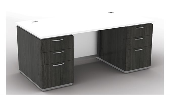 White / Slate Grey