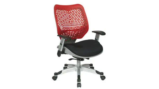 Cosmo Back / Black Seat / Platinum Base