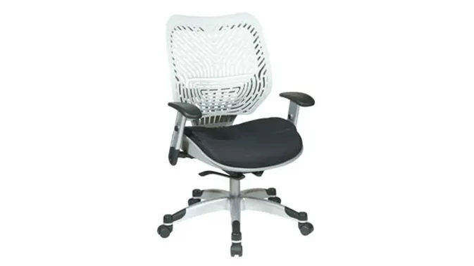 Ice Back / Black Seat / Platinum Base