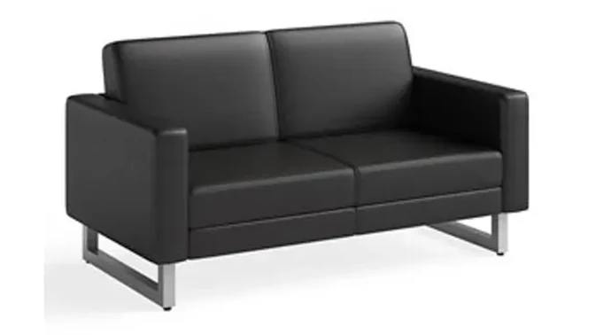 Black Vinyl / Silver Legs