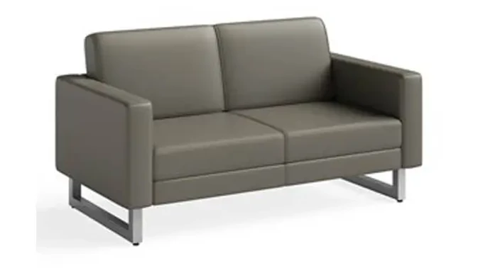 Gray Vinyl /Silver legs