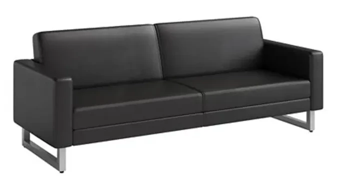 Black Vinyl / Silver Legs