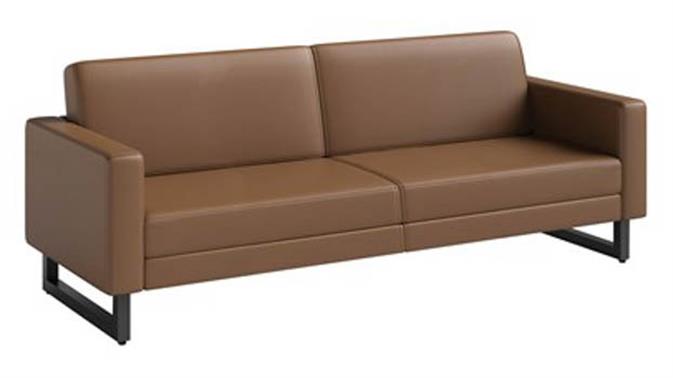 Cognac Vinyl / Black Legs