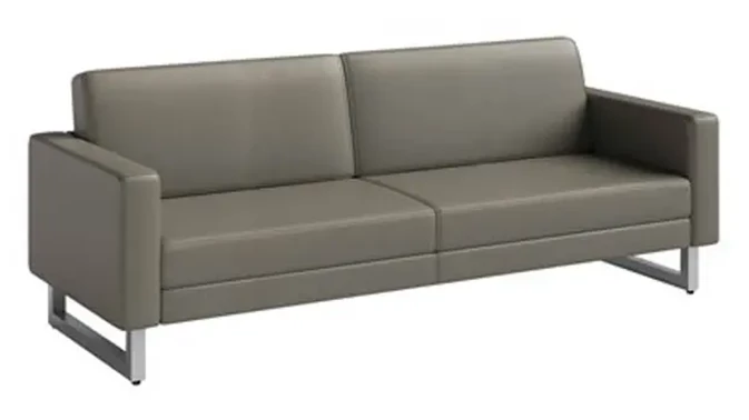 Gray Vinyl / Silver Legs