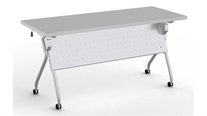 Gray Top / Metallic Silver Base