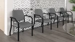 Grey Vinyl - Lobby Setting